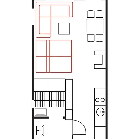 Daire Ski-inn Aurinkorinne